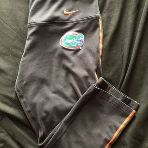 Nike Florida Gators Dri-fit Cropped Leggings